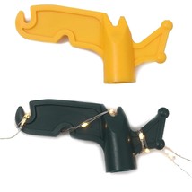 (2-Pack) Multi-Purpose Plastic Utility Hook Attachment For Poles- Screw-On Hook  - £11.18 GBP