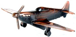 Spitfire Fighter Plane Die Cast Metal Collectible Pencil Sharpener - $6.90