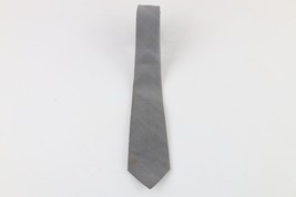 Vtg 50s 60s Rockabilly Distressed Striped Skinny Neck Tie Dress Tie Poly... - $19.75