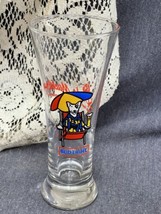 VTG 1987 Bud Light Spuds Mackenzie Pilsner Beer Glass The Original Party Animal - £3.89 GBP