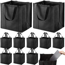 NERUB Set of 10 Reusable Grocery Bags Heavy Duty Shopping Bags Large Grocery Tot - £28.18 GBP
