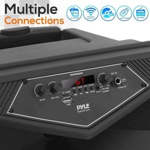 Pyle PPHP152SM Portable Bluetooth PA Speaker System with Microphone - Black - $119.69