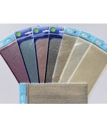 Glitter Dots / Strips.  Two Sheets of Stickers. Elizabeth Craft Designs - $4.40