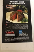 1994 Ruth’s Christ Steakhouse Vintage Print Ad pa11 - $7.91