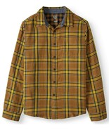 Wonder Nation Boys Long Sleeve Woven Button Shirt XXL 18 Trailblazer Brown - $275.59 MXN