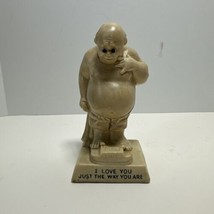 VTG R &amp; W Berries Co. I love you just the way you are Man On Scale Figur... - $9.95