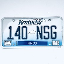 2020 United States Kentucky Knox County Passenger License Plate 140 NSG - €7,06 EUR