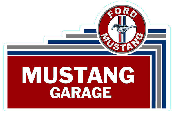 Mustang Garage Plasma Cut Metal Sign 32" - $95.00