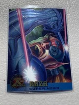 1995 Fleer Ultra X-Men RAZA Super Hero Holo #57 - £6.93 GBP