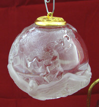 Lenox Crystal Ball Ornament eternal Peace on Earth Dove Xmas 2000 World ... - £11.79 GBP