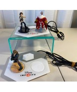 Lot Containing 2 Disney Infinity Power Discs X Box 360 Portals and Three... - $40.60 CAD