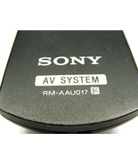  Authentic Sony RM-AAU017 Remote Control Only Cleaned Tested Working No ... - £19.46 GBP