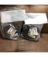 2 Caster Wheels Set 5&quot; Solid Polyurethane on Plastic Wheel With Bearing ... - $33.94 CAD