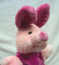 VINTAGE Mattel Disney Winnie the Pooh PIGLET HAND PUPPET 11&quot; Plush ANIMA... - £14.67 GBP