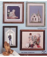 Cross Stitch Portrait Of A Minister Clergyman Religious Inspirational Pa... - $224.45 MXN