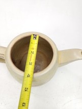VTG Frankoma Beige - Brown Mayan Aztec Clay Art Pottery Teapot Lid 7T - £23.49 GBP