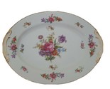 One (1) Wentworth China ~ 12&quot; x 9&quot; x 1.25&quot; Serving Platter ~ Dresdona ~ ... - £35.87 GBP