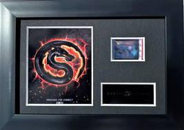 Mortal Kombat 2021 S2 35mm Film cell Display Framed Memorabilia + COA - $240.59 MXN+