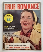 VTG True Romance Magazine October 1956 The True Romance of 1956 No Label - $12.30
