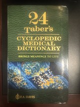 Taber&#39;s Cyclopedic Medical Dictionary by Donald Venes (2021, Trade Paper... - $17.33