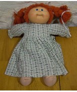 VINTAGE Cabbage Patch Doll RED HAIRED GIRL 16&quot; Plush STUFFED DOLL Toy - $54.16 CAD