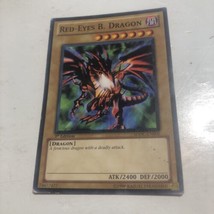 YUGIOH Red-Eyes B. Dragon Non Holo MP 1st Edition adds-en005 - £3.95 GBP