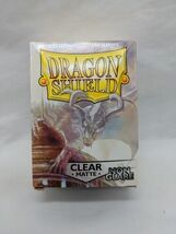 **EMPTY BOX** Dragon Shield Clear Matte Non Glare Collectible Empty Box - $9.66 CAD