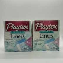 2 Pack - Playtex Disposable Baby Bottle Liners - 4 oz, 100 Count Each Box - £18.66 GBP