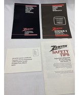 Vintage Zenith System 3 Color TV Operating Guide /Inserts - $6.48 CAD
