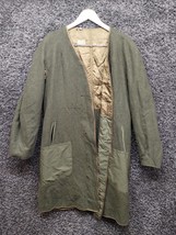 Vintage Military Trench Coat Wool Lining RE 21676 2198064 Large Regular - £22.11 GBP