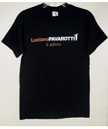 Luciano Pavarotti Ti Adoro Concert T Shirt Vintage 2004 Size Small - $109.99