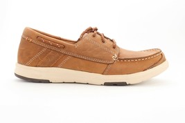 Abeo Lite Clayton  Casual Boat Shoes Dark Tan Men&#39;s Size US 8 ($) - £79.13 GBP