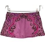 Athleta Swim Skirt Bikini Bottoms XXS Purple Swirls Brief Elastic Waist ... - £18.21 GBP