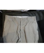 CREIGHTON KOREAN WAR 1951 KHAKI TAN SERVICE DRESS PANTS MIL-T 4955 33X28 - $58.04