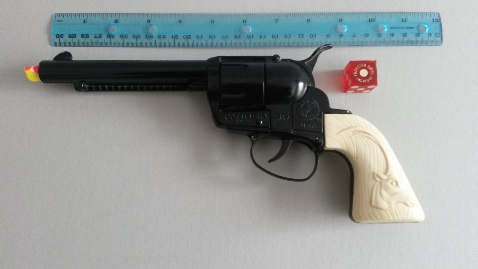Mattel Fanner 50 Cowboy In Africa Black  Cap Pistol Near Mint #1 - $150.00
