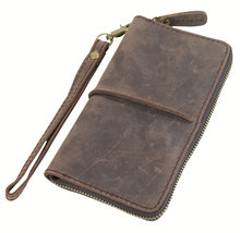 Vagarant Traveler Long Shape Zipper Wallet A593.DS - $45.00