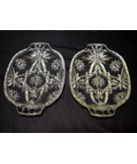 Vintage ANCHOR HOCKING Prescut STAR OF DAVID Divided Relish Dish - MATCH... - $23.93 CAD