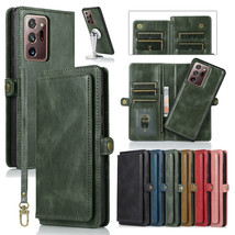 For Samsung Galaxy Note 20 Ultra/S20 Fe Wallet Leather Magnetic Flip Cover Case - £47.41 GBP