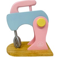 Kidkraft  Kitchen Stand Mixer Pastel Wooden Pretend Play Toy Stand Mixer - $12.33