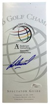 Lee Westwood Signé World Golf Championnats Brochure JSA - £46.62 GBP