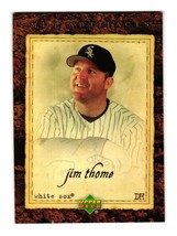 2007 MLB Artifacts Upper Deck Jim Thome 5 Chicago White Sox Baseball Card - £1.87 GBP