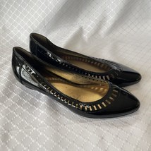 Bandolino Black Patent Leather Loafers  Shoes  Size 6 M - £9.23 GBP