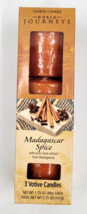 Yankee Candle Worlds Journey Madagascar Spice Clove Extract Votives 3 Pack - £9.48 GBP