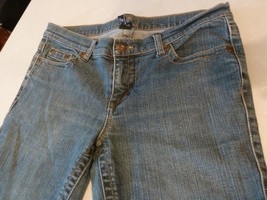 NY&amp;C Platinum Straight Leg 10 Jeans Denim Women&#39;s W 33&quot; Inseam  31&quot; Rise 9&quot; - £10.80 GBP