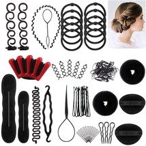 Professional Hair Styling Set DIY Hair Braiding Tool Kit with Hair Modelling Acc - £12.68 GBP