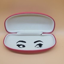 Kate Spade New York Eyeglass Case Glasses Holder Pink Hard Case Eyes Inside - £9.46 GBP