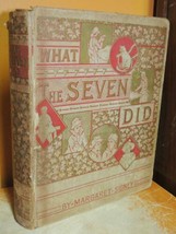 Antique 1882 Margaret Sidney What the Seven Did or Doings of the Wordsworth Club - £43.26 GBP