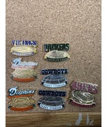 1997 NFL Stadium Pins Lot 7 Cowboys Dolphins Packers Vikings 49ers Pro P... - $129.91 CAD