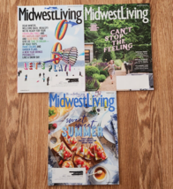 3 Midwest Living Magazine Lot 2022 Jan-April + Summer - £10.47 GBP