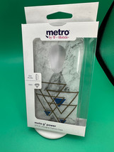 MetroPCS Style Series Protective Cellphone Gel Case For Motorola Moto G7... - £7.30 GBP